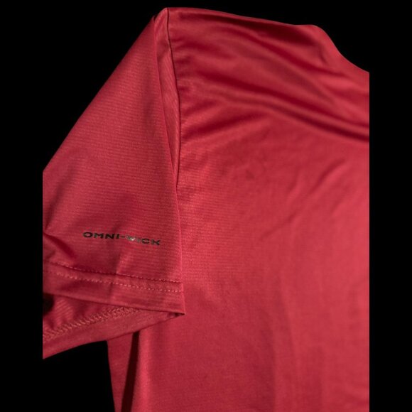 Columbia Omni-Wick Lightweight T-shirt Red (Medium) - Picture 3 of 3